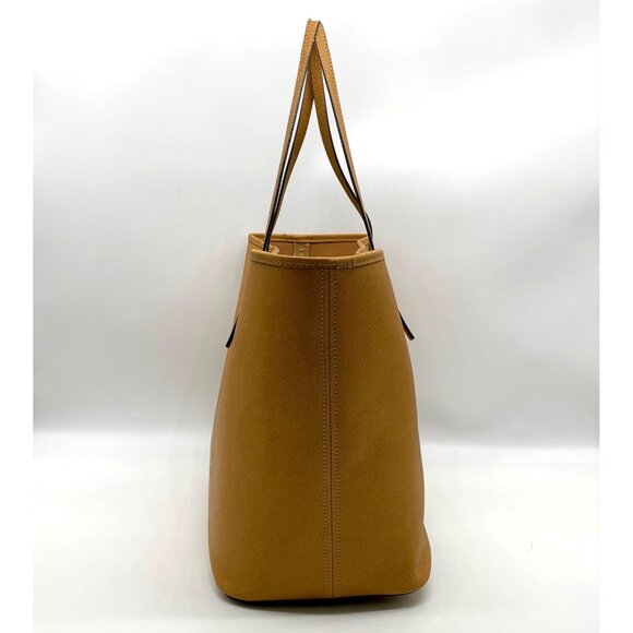 Michael Kors Jet Set Honey Crosshatch Leather Large Tote - Picture 4 of 11